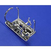 Classeur à levier plastique A4 dos: 75mm avec œillets de blocage et porte-étiquettes - Bleu - Image 5