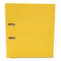 Classeur à levier plastique A4 dos: 50mm avec œillets de blocage - Jaune - Image 7