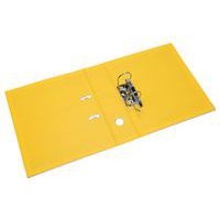 Classeur à levier plastique A4 dos: 50mm avec œillets de blocage - Jaune - Image 2