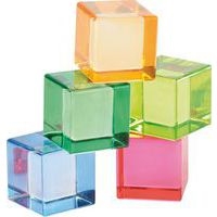 Lot 10 cubes transparents pour maison en bois - Image 6