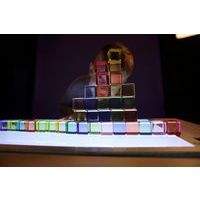 Lot 10 cubes transparents pour maison en bois - Image 7