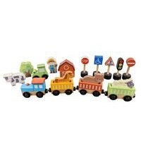 Lot 17 accessoires pour circuit train - Image principale