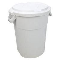 Conteneur rond agréé alimentaire 120 L Blanc - Image 5