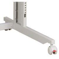 Table d'ordinateur polyvalente Twin plateau Hêtre / Gris clair - Image 2