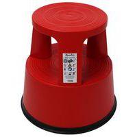 Marchepied mobile polypropylène - 2 marches Rouge - Image principale