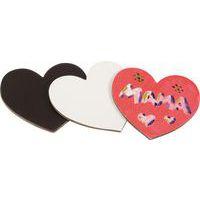 Magnet à décorer forme coeur (12 pièces) - Image 3