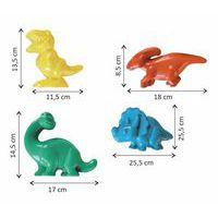 Lot de 4 moules dinosaures - Image 2