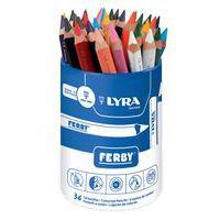 Pot 36 crayons couleur 12 cm Ferby lyra Ø mine 6,25 mm - Image principale