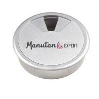Obturateur passe-cable rond Ø 80 mm Aluminium - Manutan Expert - Image principale