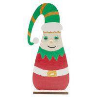Lutin en bois à décorer - 15 cm - Image 2