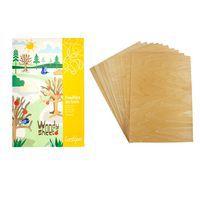 Coupon de feuilles de bois A4 - Image principale