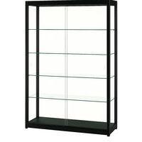 Vitrine d'exposition 1000x400x2000mm - Noir - Image principale