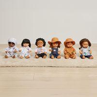 Lot 6 vêtements de travail poupon 38 cm - Image 2