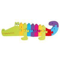 Puzzle nombres crocodile - Image principale