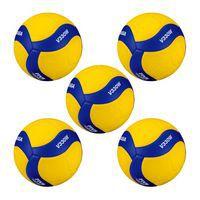 Lot 5 ballons volley - Mikasa - V330W - Image 4