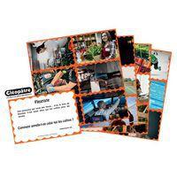 Lot de 384 petites images 9 x 6 cm photos sports et métiers - Image principale