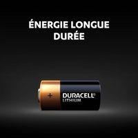 Lot de 2 Pilesithium haute puissance Duracell CR2 3 V - Image 2