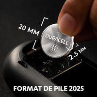 Lot de 4 Pile bouton lithium DL 2025 Lot de 4 Duracell - Image 2
