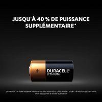 Lot de 2 Pilesithium haute puissance Duracell 123 3 V - Image 4
