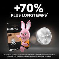 Lot de 4 Pile bouton lithium DL 2025 Lot de 4 Duracell - Image 5
