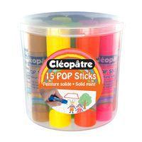 Lot de 15 bâtons gouache solide 5 g couleurs assorties - Image 3