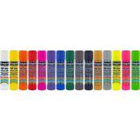 Lot de 15 bâtons gouache solide 5 g couleurs assorties - Image 2