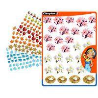 Pochette 12 planches de gommettes 4 saisons - Image principale