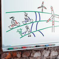 Marqueur tableaux blancs edding 29 biseauté - assorti - Image 2