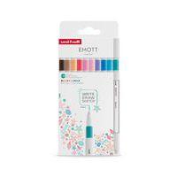 Pochette 10 feutres d'écriture EMOTT couleurs pastel - Image principale