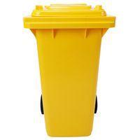 Poubelle Full Color - 120 L - Jaune - Manutan - Image 5