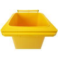 Poubelle Full Color - 120 L - Jaune - Manutan - Image 3