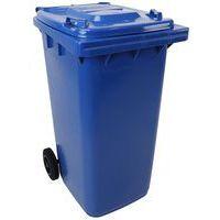 Poubelle Full Color - 240 L - Bleu - Manutan - Image principale
