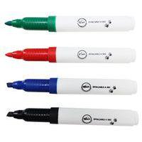 Boite 4 marqueurs effaçables à sec PICHON pointe biseautée - Image 3