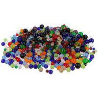 Boite de 300 g de perles de verre rondes dia 4, 6 et 8 mm - Image principale
