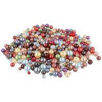 Boite de 300g de perles de verre nacrées 4 dia 3, 5, 6, 8 mm - Image principale