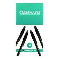 Stylo à bille - Design élégant - Classmates - Noir - Lot de 50 - Image 2