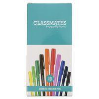 Stylo feutre pointe fine - Assortiment de 10 couleurs - Classmates - Lot de 10 - Image principale