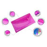 Lot de 5 pochettes enveloppe à pression DL(99x210) assorties - Image 2
