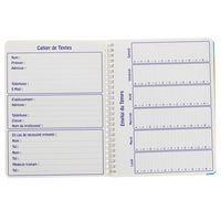 Cahier de texte hélicoïdal 70g 17x22 cm 124 pages - Image 3