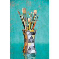 Vase en carton base carrée 123x56x56 mm - Image 2