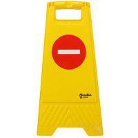 Chevalet de signalisation - Pictogramme Entrée interdite - Image 4