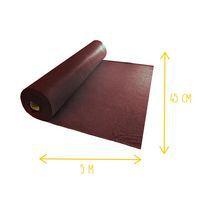 Rouleau feutrine 45 cm x 5 m non adhésif 1,3 mm marron - Image 2