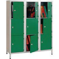 Lot de 4 pieds pour armoire casiers non visitable Gamma - Manutan Expert - Image 3