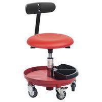 Tabouret flexible Atlas rouge pour enseignant - Image 2