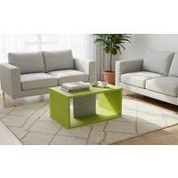 Table basse Identité sur patins Argent/Vert - Image 2