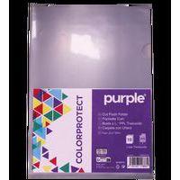 Sachet de 10 pochettes coin polypropylène ouverte sur 2 côtés, incolore, 22 x 31 cm - Image principale