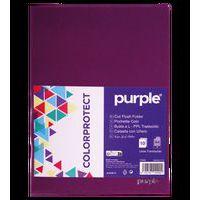 Sachet de 10 pochettes coin polypropylène ouverte sur 2 côtés, couleurs assorties, 22 x 31 cm - Image 4