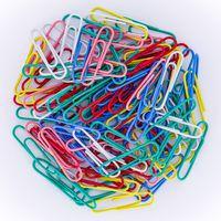 Sachet 100 trombones 32mm colorés - Image 2