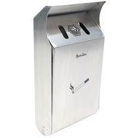 Cendrier mural design Manutan - 3L - Inox 304 - Image principale