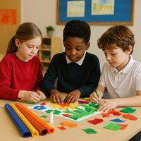 Papier de soie - 80 feuilles en couleurs et formats - Classmates - Image 2